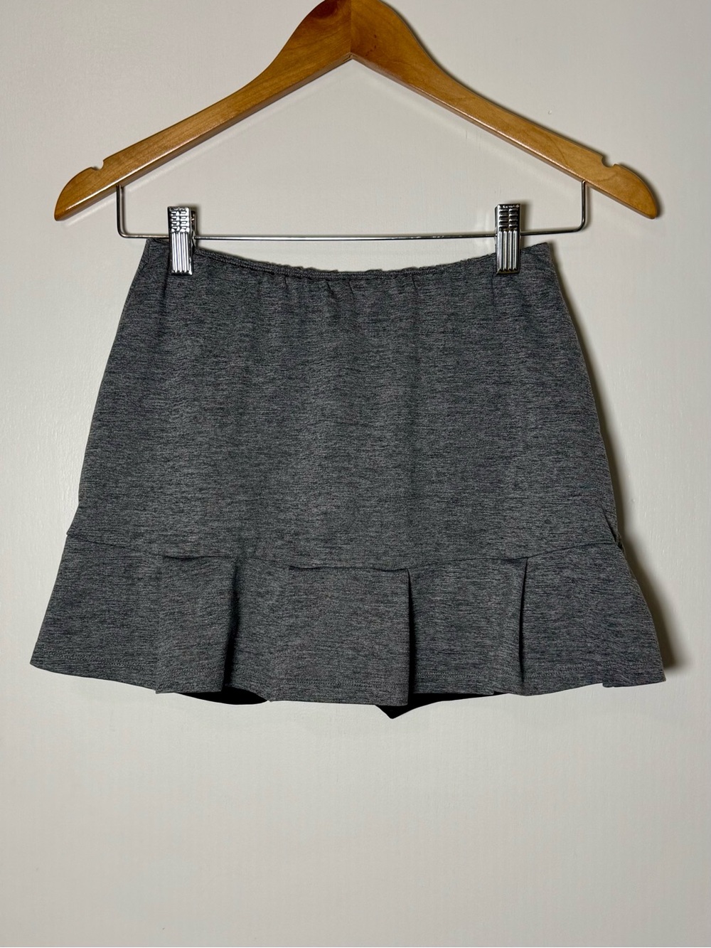 Tail 360 Charcoal Grey Tennis/Golf Skirt with Ruffle Hem Shorts Underneath XS